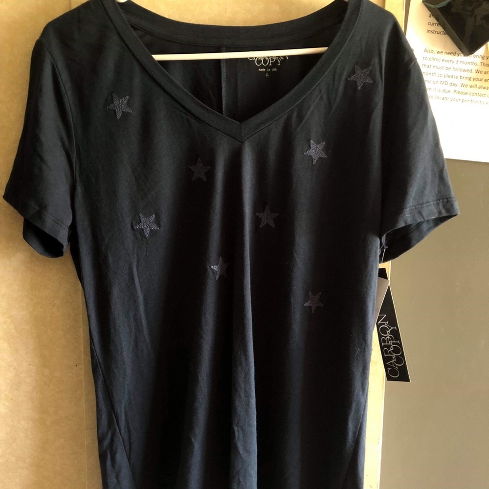 Vee neck t- shirt